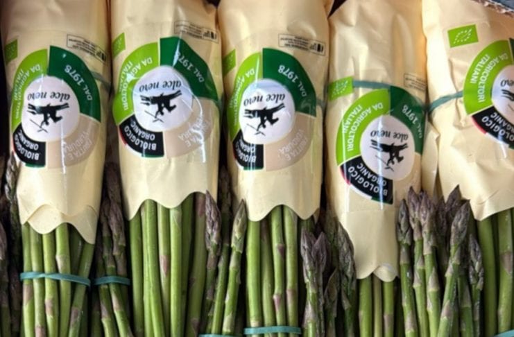 Brio, asparagi verdi Alce Nero con nuovi formati per nuovi consumatori